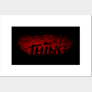 The Thing - Red Blood Title Posters and Art